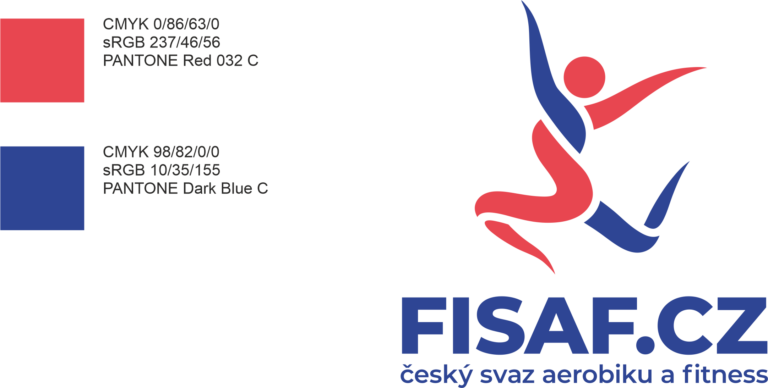 Barevnost loga FISAF.cz
